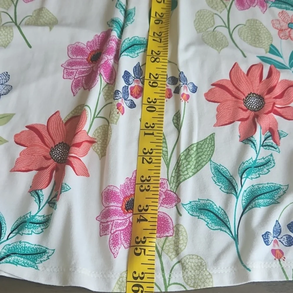 J.Jill Floral Print Lightweight Dress Sz‎ M - Picture 9 of 12